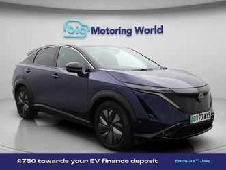 nissan ariya 87kwh evolve suv 5dr electric auto 22kw charger (242 ps) head up display,part leather s suv 2024, 10646 miles, £26000 - 33110603 - exchangeandmart.