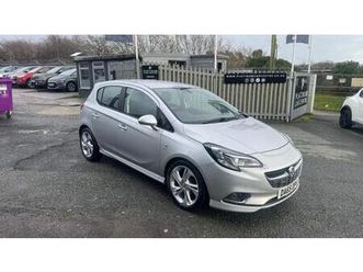 2015 vauxhall corsa 1.4 sri vx-line 5dr hatchback petrol manual