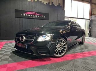 mercedes classe e coupe 400 9g-tronic 4-matic fascination / siege chauffant / car play / toit ouvrant