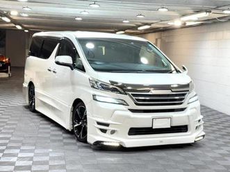 toyota vellfire 2.5z a edition full trd body kit 7 seat petrol automatic
