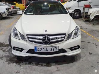 mercedes-benz clase e coupe e 220 cdi blue efficiency avantg.