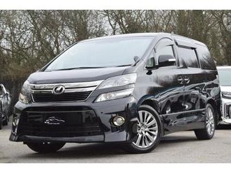 2012 toyota vellfire 3.5 v6 golden eyes petrol automatic huge spec power boot