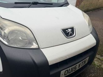 peugeot, bipper, panel van, 2015, manual, 1248 (cc)