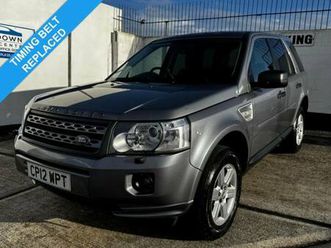 2012 12 land rover freelander 2 2.2 ed4 gs suv 5dr diesel manual euro 5 (s/s) (1