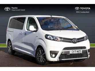 toyota proace verso family mpv's 2.0d family medium mpv mwb euro 6 (start/stop) 5dr (8 seat)