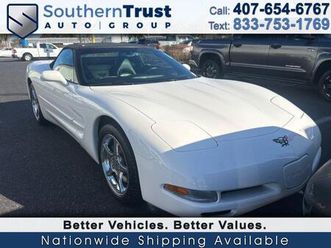 used 2002 chevrolet corvette base