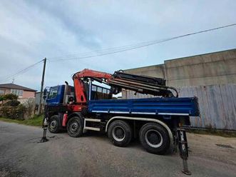 tractora 4 ejes daf cf 85 - grua fassi