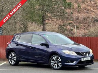 2017 nissan pulsar 1.2 dig-t n-connecta hatchback 5dr petrol xtron euro 6 (start/stop) (115 ps) hatchbac...