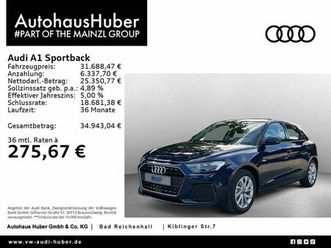 audi a1 sportback adv 30 tfsi s tronic led mmi shz