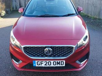 mg motor uk, mg3 exclusive nav hatchback, 2020, manual, 1498 (cc), 5 doors