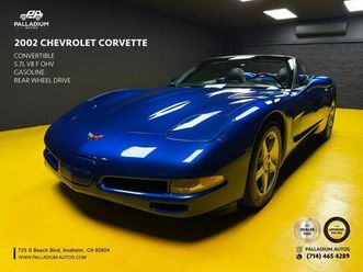 used 2002 chevrolet corvette base