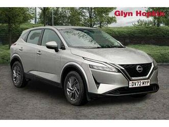 2022 nissan qashqai 1.3 dig-t mh acenta premium 5dr hatchback petrol manual