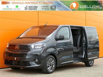 citroen jumpy iii cabine approfondie xl bluehdi 2.2 hdi 180 - bv eat8 pack luxe 5 places