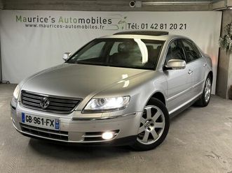 volkswagen phaeton 6.0 w12 420 4motion tiptronic 5 places