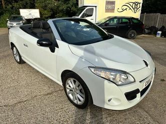 2011 renault megane 1.6 dynamique tom tom vvt 110 coupe convertible 2d