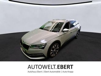 skoda superb combi 2.0 tdi scout 4x4/ahk/kamera/acc/