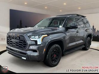 2023 toyota sequoia trd pro 4wd | apple | android | intérieur cuir