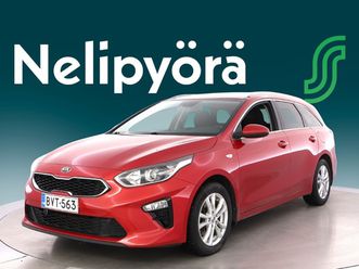 kia ceed 1,4 t-gdi isg 140hv ex sw dct a/t ecodynamics - | suomi-auto merkkiliikkeen huoltokirjalla | carplay / androidauto | peruutuskamera | moottorilämmitin 