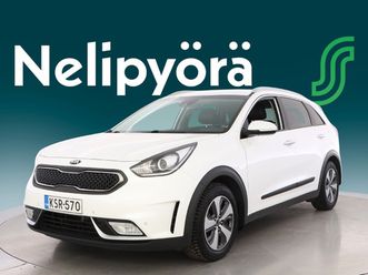 kia niro 1,6 gdi hybrid ex dct - | 2om. suomi-auto | moottorilämmitin | juuri huollettu! | lämmitettävä ohjauspyörä |