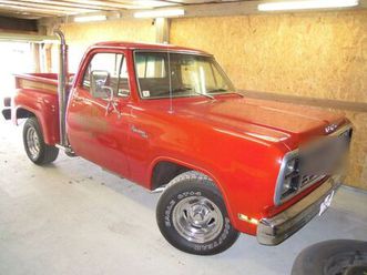 other 1979 dodge d150 pickup lil red express mit...