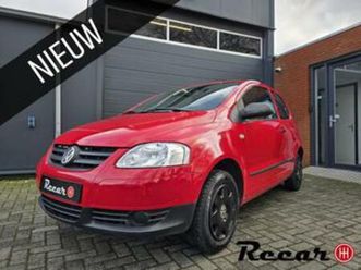 volkswagen fox - 1.2 trendline/nw. apk 27/netjes/nap/rood. — volkswagen — marktplaats