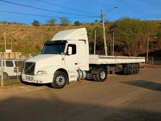 volvo nh 2003 + carreta randon porta container