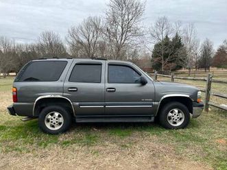 2002 chevrolet tahoe