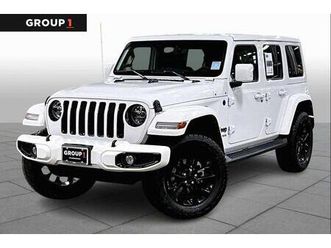 used 2022 jeep wrangler unlimited high altitude 4x4