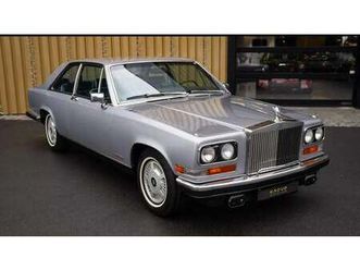 1985 rolls-royce camargue (19.500 km) a vendre