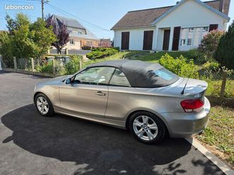 bmw série 1 cabriolet (e88) 120i 170 ch luxury – intérieur beige – 2008 – 93 500 km