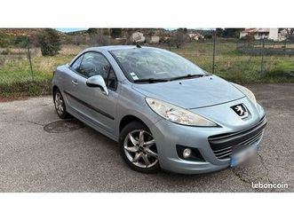 peugeot 207 cc entretenue – ct ok