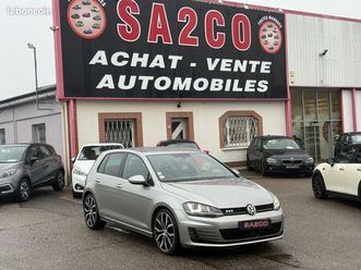 volkswagen golf vii 2.0 tdi 184 bluemotion technology fap dsg6 gtd