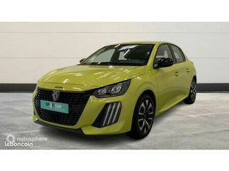 peugeot 208 véhicule utilitaire ou société 1.2 hybrid 100ch e-dcs6
