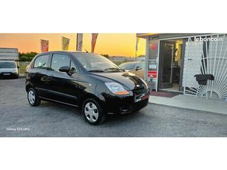 chevrolet matiz / 0.8 essence / 60 cv / année 2008 / 124300 km / ct ok