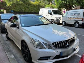 mercedes benz classe e coupé 2013