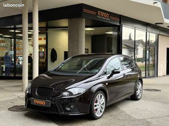 seat leon 2.0 tfsi 240ch cupra / entretiens complet / 2éme main / embrayage neuf / courroie neuve