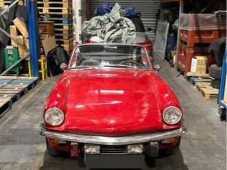 triumph spitfire mkii cabriolet 1972 collection