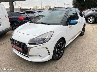 citroen ds3 cabriolet 1.2l 110 cv so chic eat6