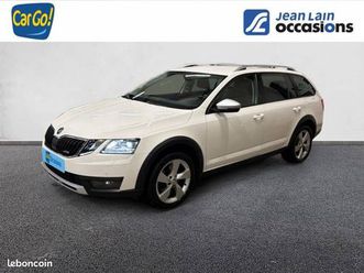 skoda octavia combi 2.0 tdi 184 ch scr fap dsg7 4x4 scout