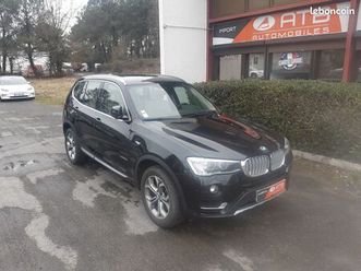 bmw x3 xdrive 20d xline – 190 ch – 2016 – boite automatique