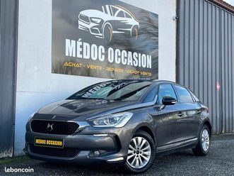 citroën ds5 1.6 blue hdi 120 ch diesel – phase 2 – toit panoramique – caméra – led – gps – finition sport chic