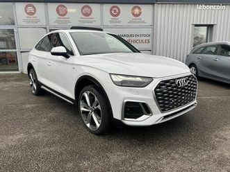 audi q5 sportback s line 40 tdi mild hybrid 204cv quattro s-tronic + toit ouvrant pano + sièges a...