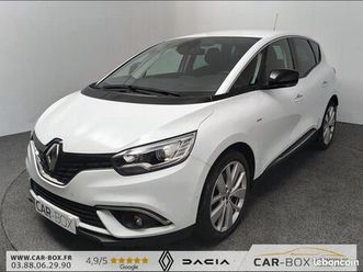renault scénic limited tce 140 -1ere main-gps-radars-camera-clim auto-carplay-jantes alu