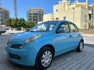 2007 model otomatik nissan march