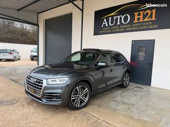 audi q5 50 tdi 286 ch bva s-line tiptonic 8 / toit pano/cockpit/ key less/ camera/ carplay/ acc / drive select/ attelage elect/ line assist/ led ambiance/ disqu