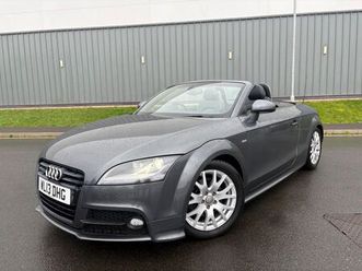 2013 audi tt roadster 2.0 tdi black edition