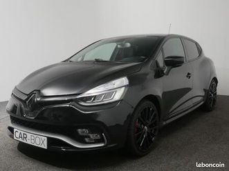 renault clio iv rs edc 200ch cam de recul sieges cuir + chauffants