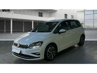 volkswagen golf sportsvan 1.6 tdi 115 connect 126730 kms révisée garantie