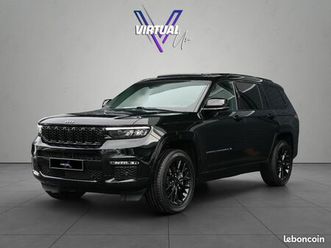 jeep grand cherokee l summit 5.7 v8 hemi – full options – caméra 360° – hud – pneumatique