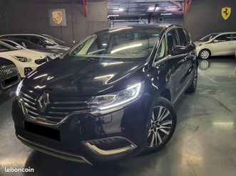 renault espace v boite auto 1.6 dci 16v 161cv edc6 initiale paris (suivi renault - gps - caméra - cuir - toit pano)